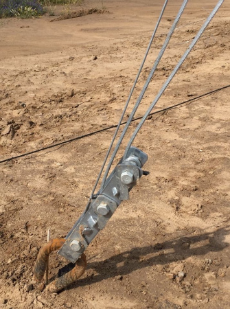 Хомут натяжитель тройной